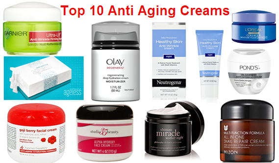 Top 10 Anti Aging Creams