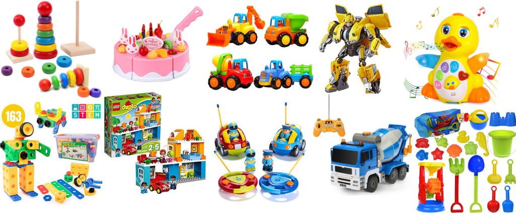 toys according to age