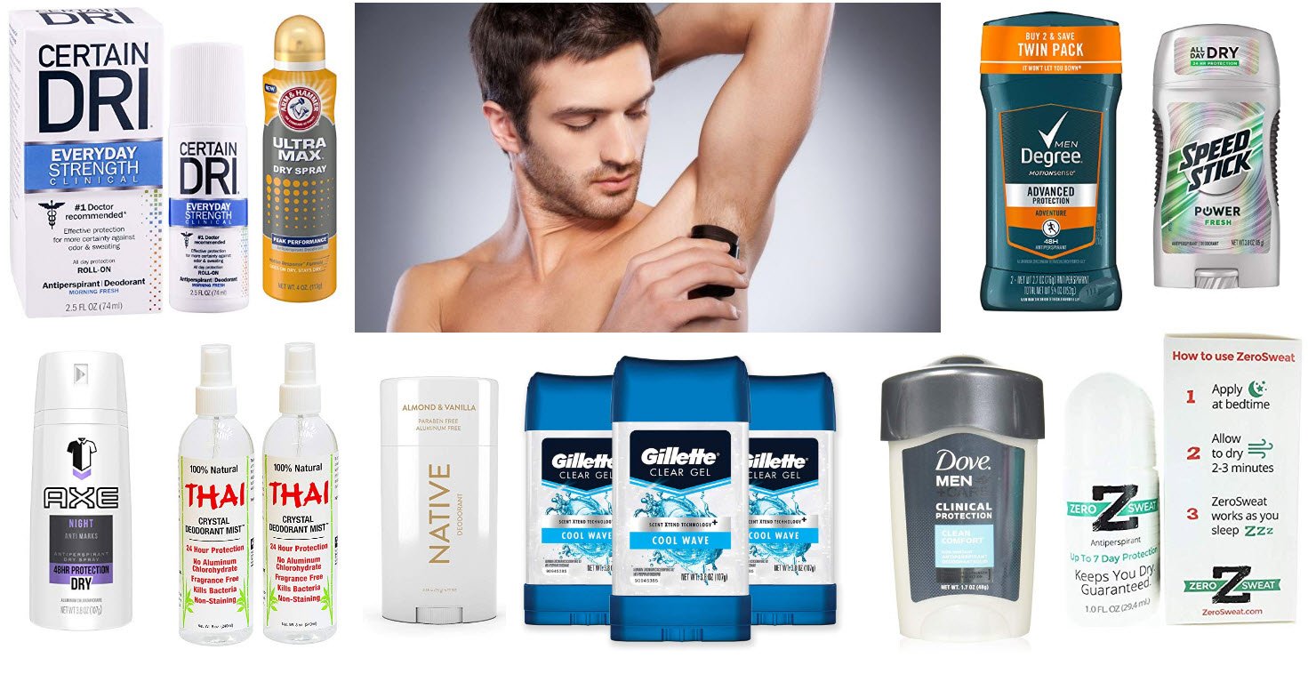 11 Best Antiperspirant Deodorants for men in Pakistan