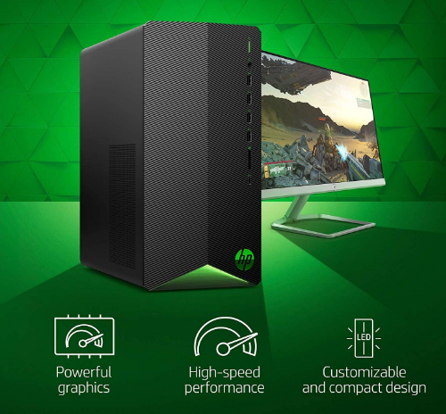 2021 Newest HP Pavilion Gaming Desktop Computer   